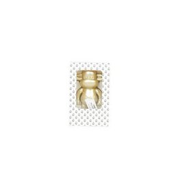 Ornament - Affenfigur 'The Legend'- Polyresin - Gold - 11x7x19cm