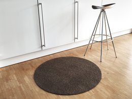 Paillasson point-grande, ⌀ 115 cm, 7 couleurs