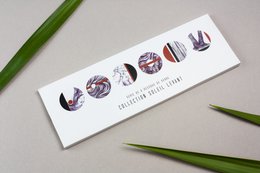 Sæt med 6 Rising Sun coasters
