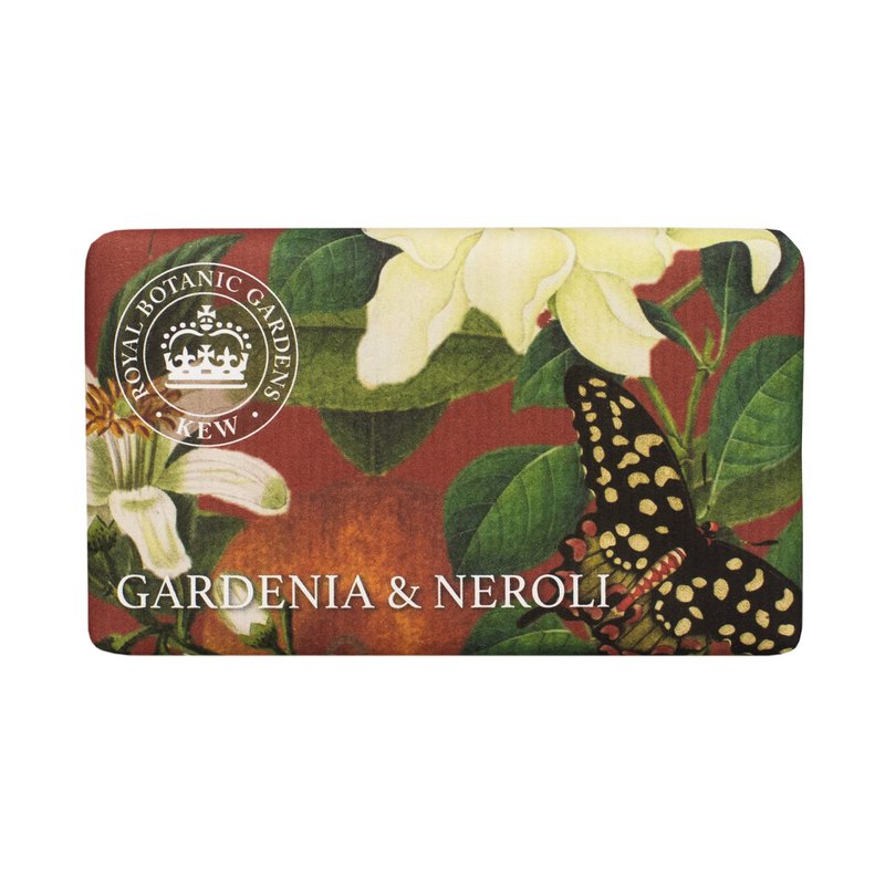 KEW RBG Shea Butter Soap 240g - Gardenia & Neroli