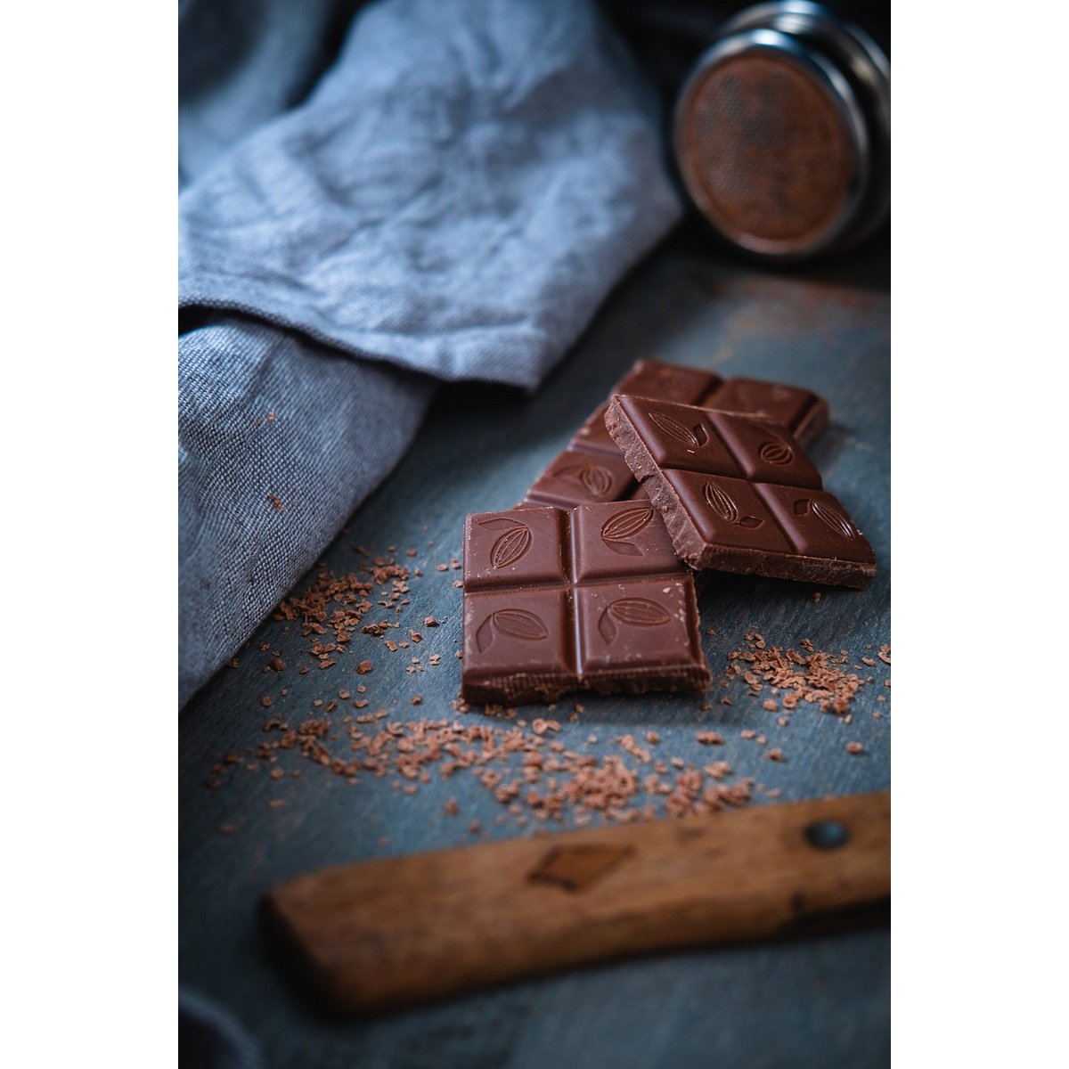 63% di compressa di cioccolato al latte