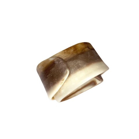 Horn-Textur Wrap-around-Keramik-Armband