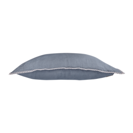 Pudebetræk med søm - Natur - 40cm x 60cm - Linned