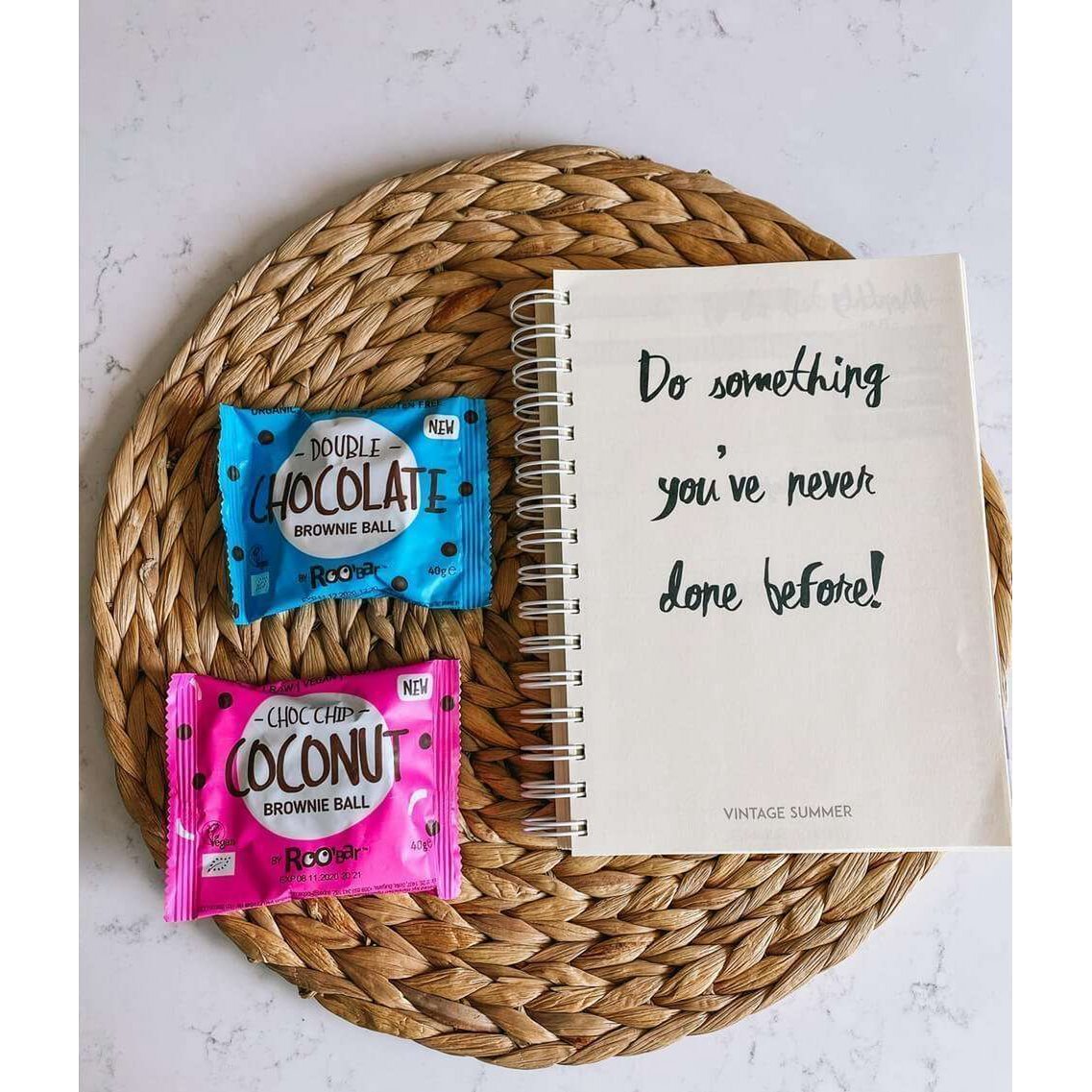 Brownie Ball Coconut Choc Chip, organic, Roobar, 40g