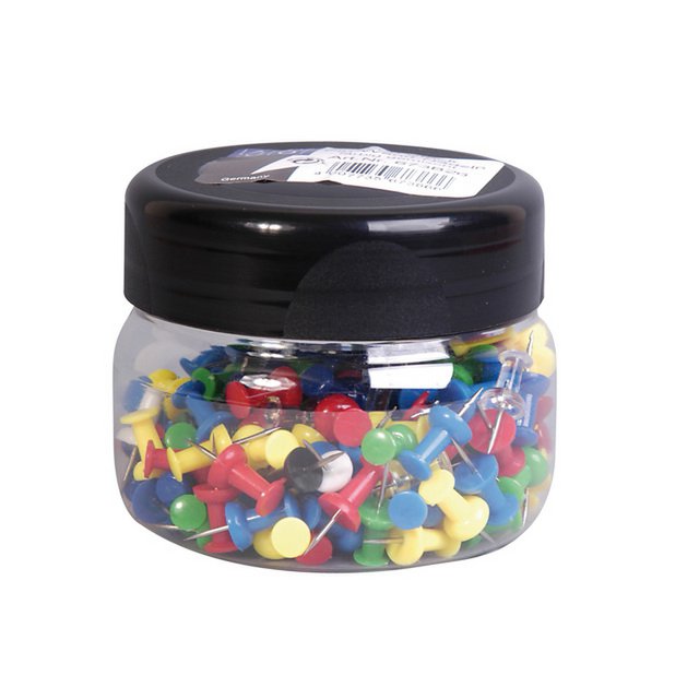 Pinezki Alco assorti doniczka plastikowa 200st.