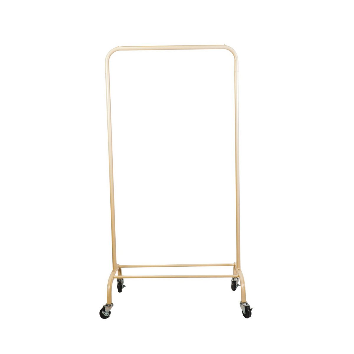 Clothrack rack - Wheels - Sand - 80x40x155cm