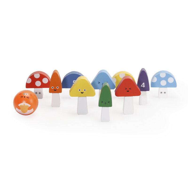 KIDOKI Es ist ein Streik! Mini-Pilz-Bowling
