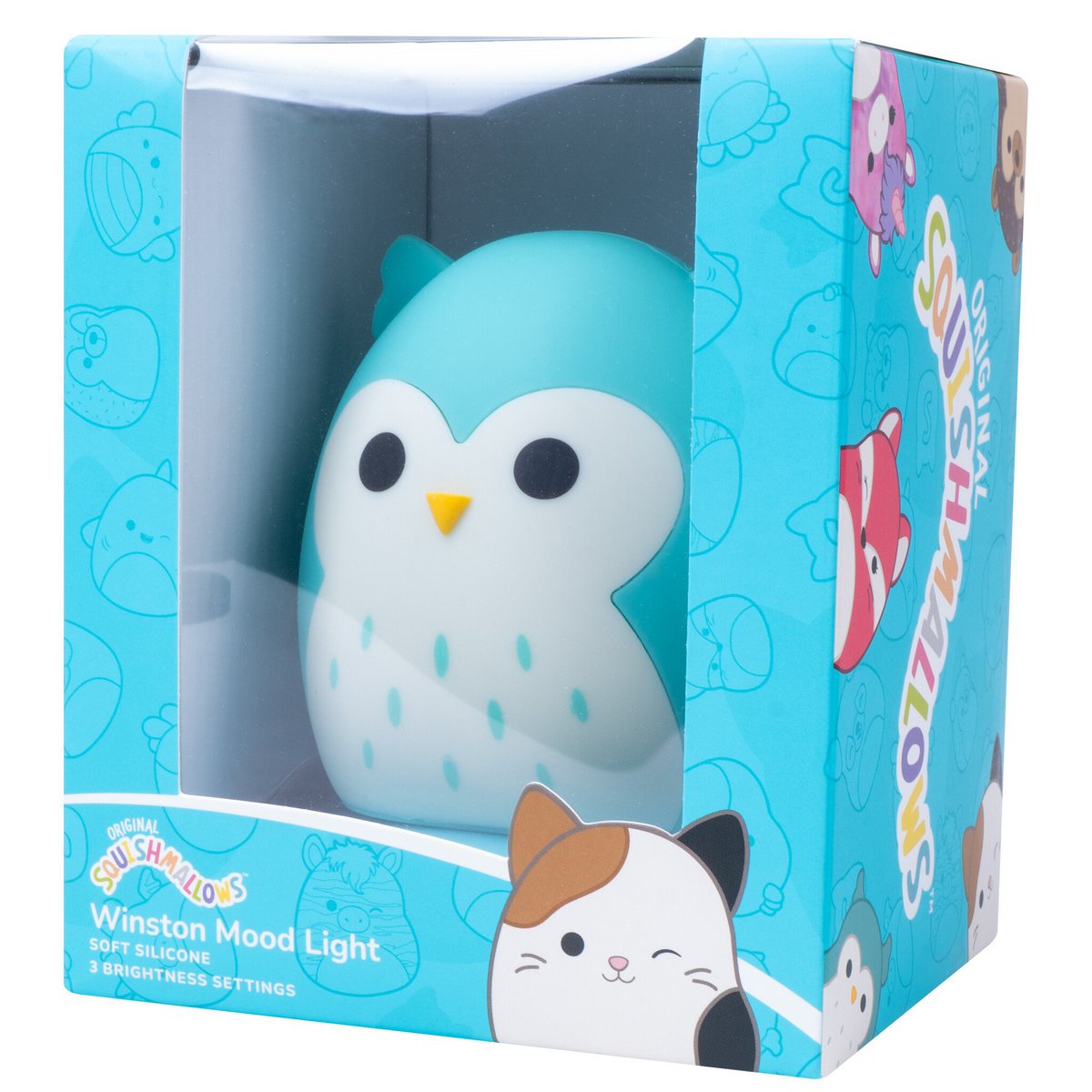 Squishmallows - Luz ambiental - Winston el búho