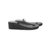 Bandajanas sleehak slippers,zwart