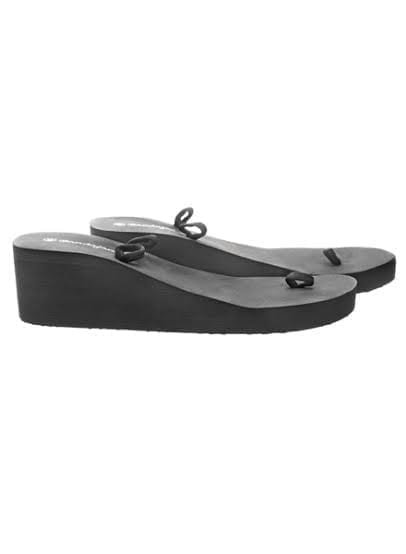 Bandajanas wedge slippers, black