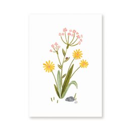 Postal | Kukeluusje en flores