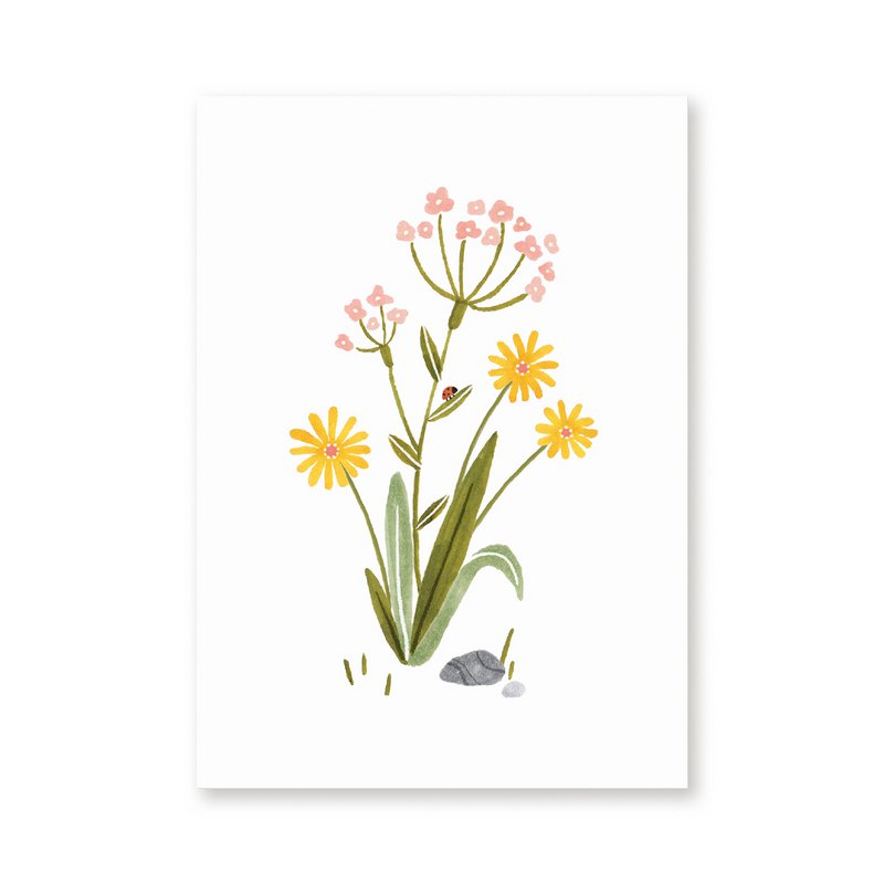 Postal | Kukeluusje en flores