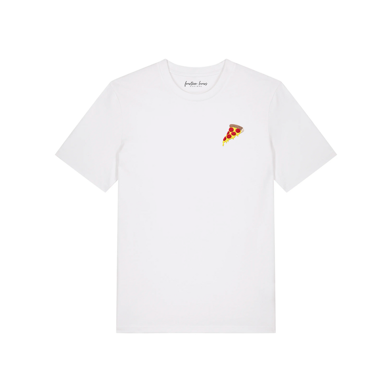 PIZZA unisex T-shirt lavet af økologisk bomuld