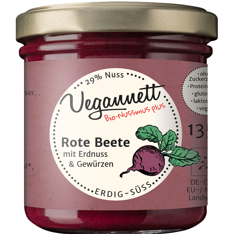 Beetroot organic spread