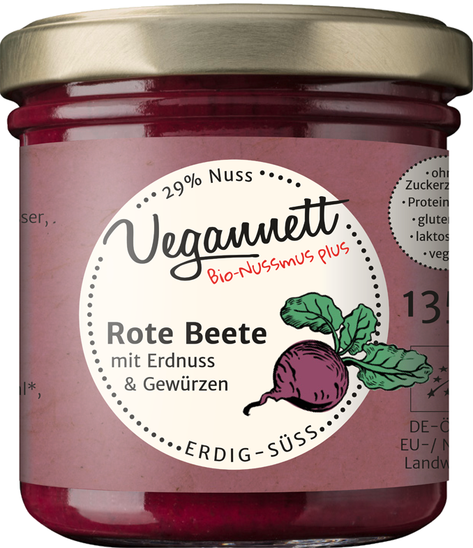 Beetroot organic spread