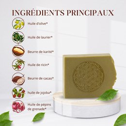 Organic Flower of Life Shampoo Vitality and Hydration Glowing and Healthy Hair Eco-friendly Organic Care