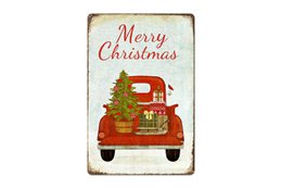 Targa in metallo Buon Natale 20x30 cm Isabelle Rose