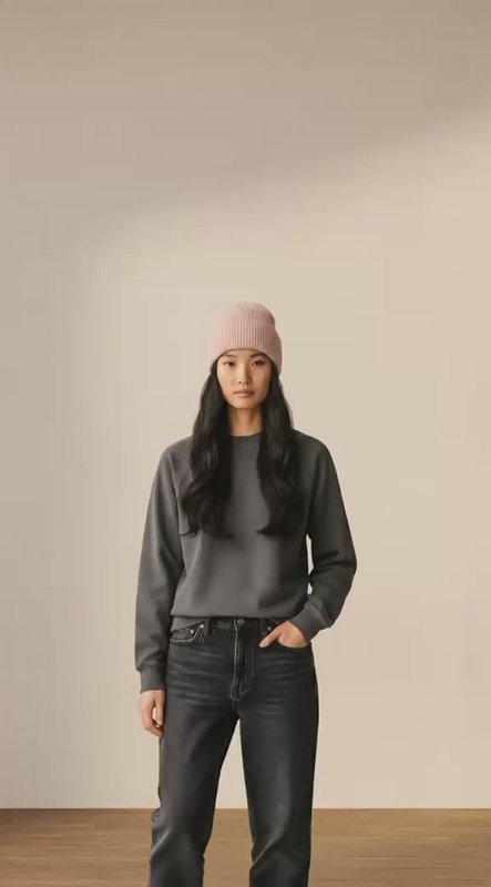 LEY! Wool hat "Saha" in pastel green Copy