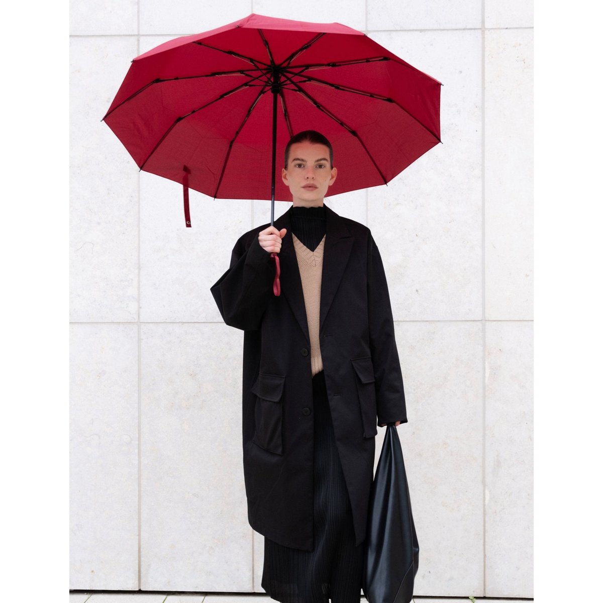 Opvouwbare paraplu Iconisch - Rood