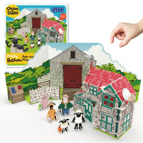 Shaun the Sheep pop out play set