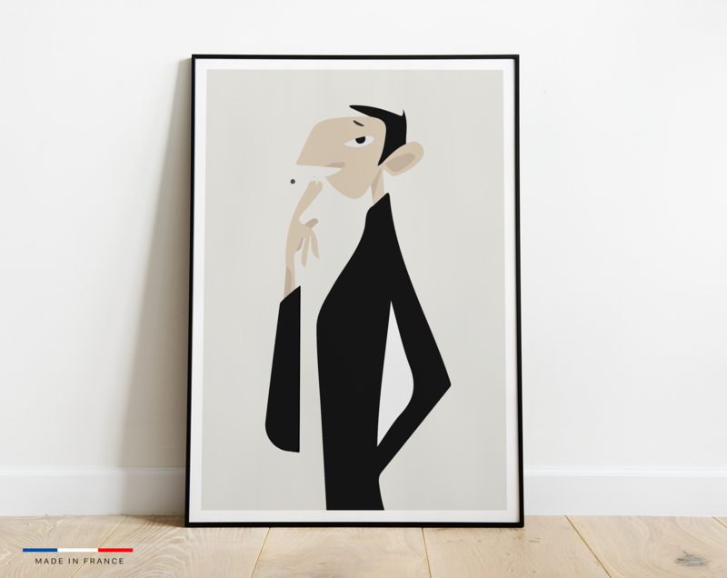 Serge Gainsbourg poster
