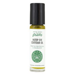 Huile de contour oculaire du chanvre, rouleau 10 ml, bio