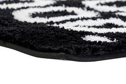 MICROFIBER TÆPPE 50X80 1450 GSM SORT TB181597