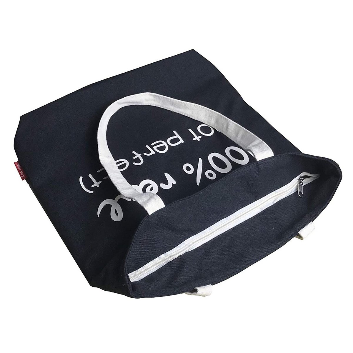 Totebags Big Bag Model "100% Real. Not Perfect"