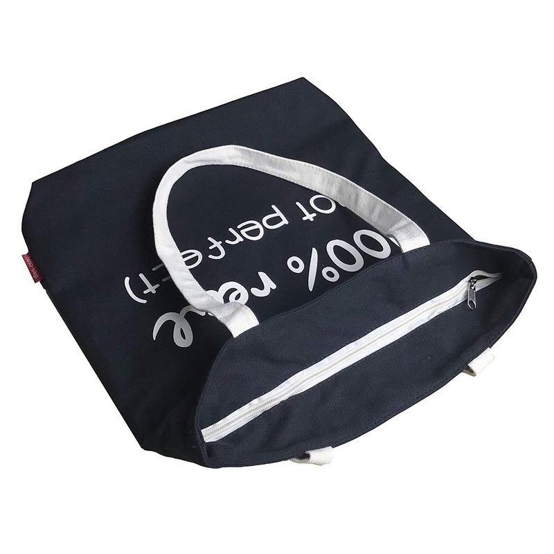 Totebags Big Bag Model "100% Real. Not Perfect"