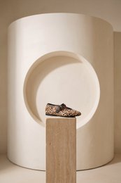 LIZA CHEETAH – Hair-On-Leder-Mary-Jane-Ballerinas