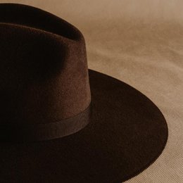 Tlaquepaque · Brown fedora felt hat