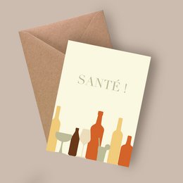 Carte - Anniversaire - Santé