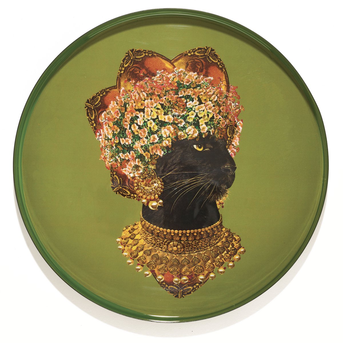 Baghera round tray