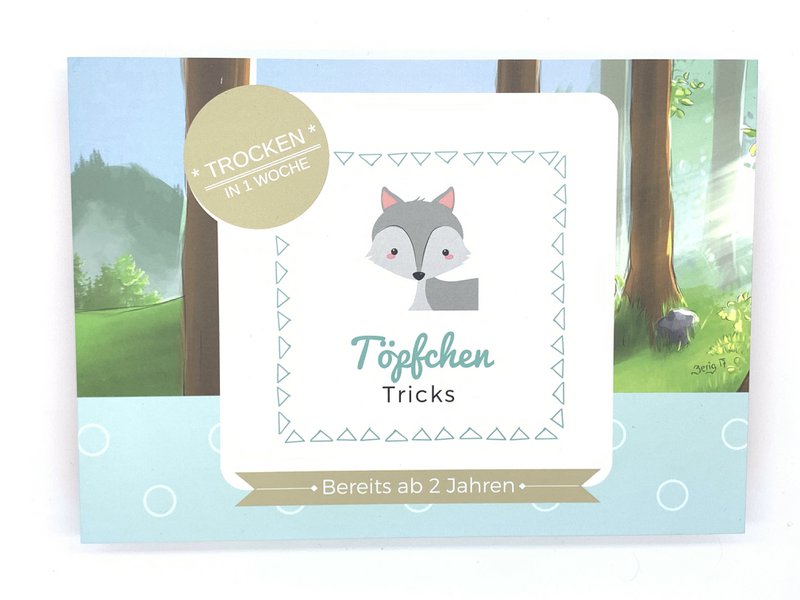 Töpfchen Tricks - Töpfchentraining Kind - Trockenwerden in 1 Woche