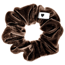 Samt-Scrunchie Braun - Bellody® (1 Stück - Mocha Brown)