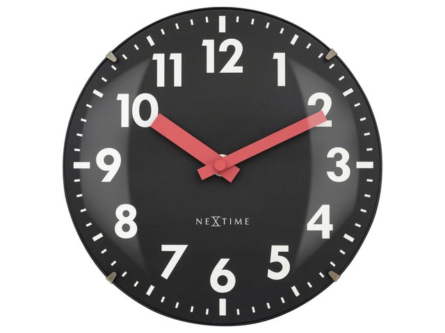 Reloj de mesa NeXtime Duomo Mini Duomo Mini 20 cm negro