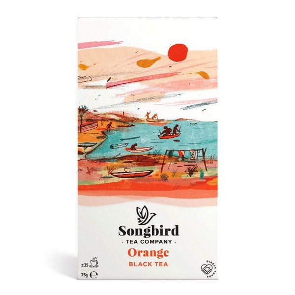 Black Orange Tea - Songbird - 75 GR