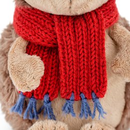 Jouet doux, vie - picoter le hérisson en Red Hat (18 cm)