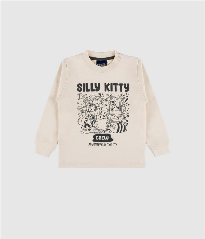 Suéter de gatito tonto
