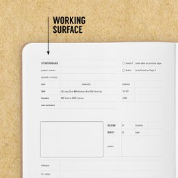 Storyboard Stationery Notebook