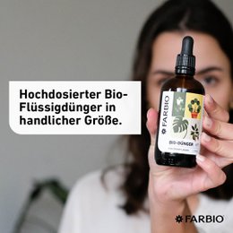 FARBIO® organic liquid fertilizer for green plants | Important nutrients for your plants