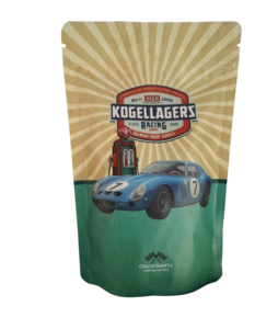 Stazak kogellagers blauwe supercar 250 gr salmiak drop ballen