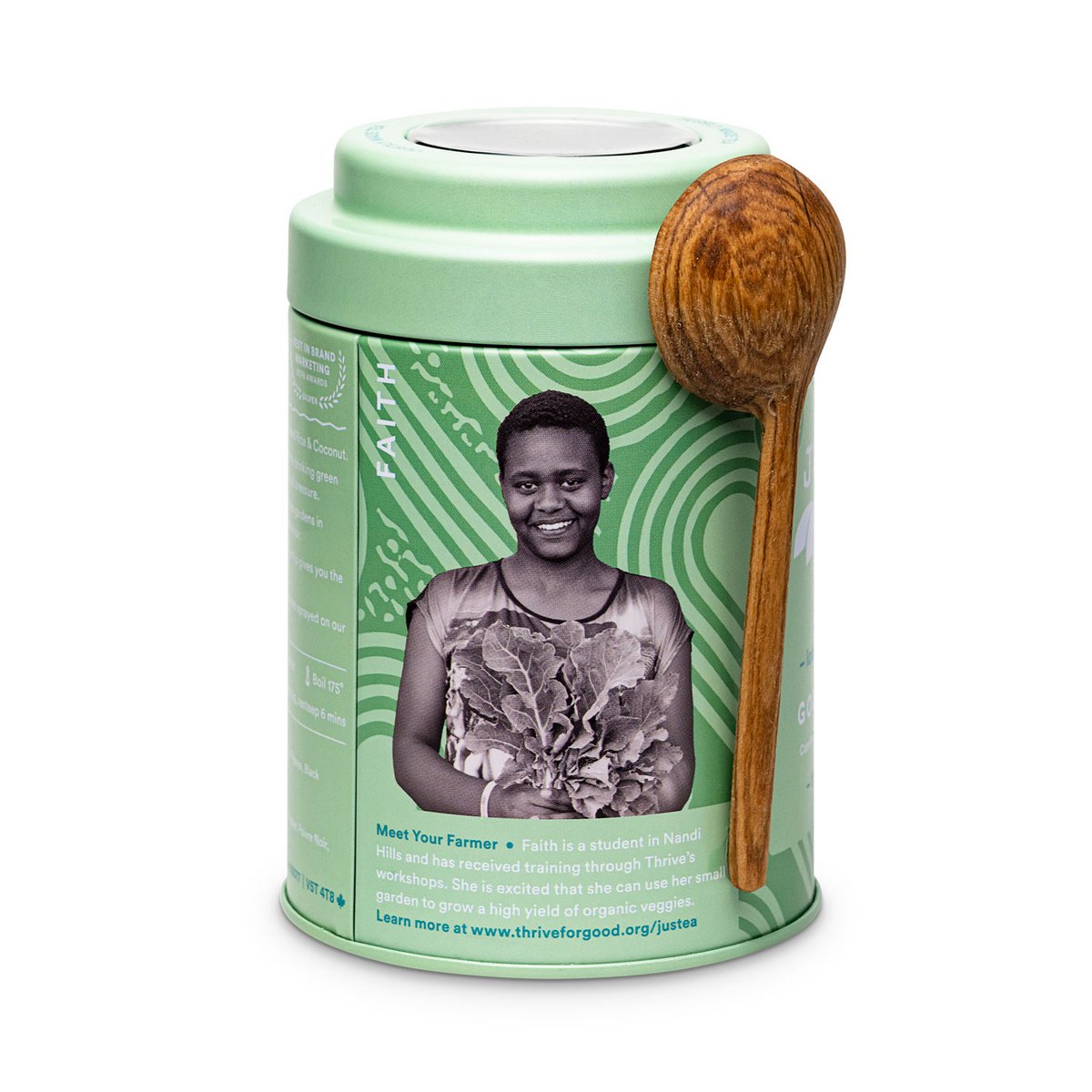 Justea | Złota zieleń |  | Zielona herbata | Luźna herbata | Organiczne | Sprawiedliwy handel