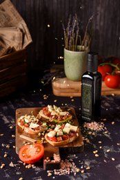 EFKRATO - Bekroonde biologische extra vierge olijfolie uit de vroege oogst met de gezondheidsclaim