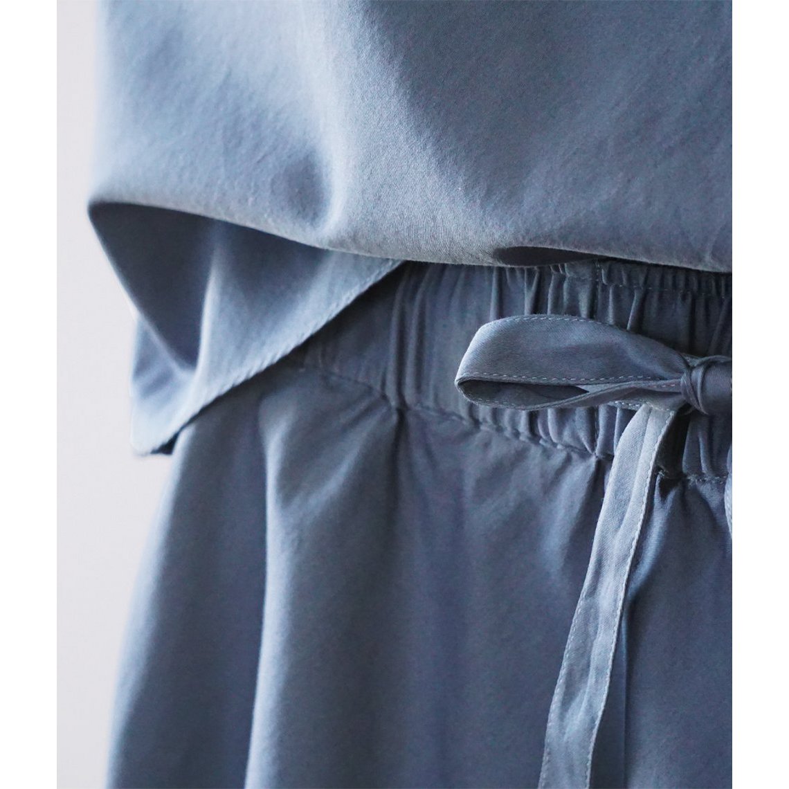 Pajamas: shirt + shorts Dream Touch Silver Blue