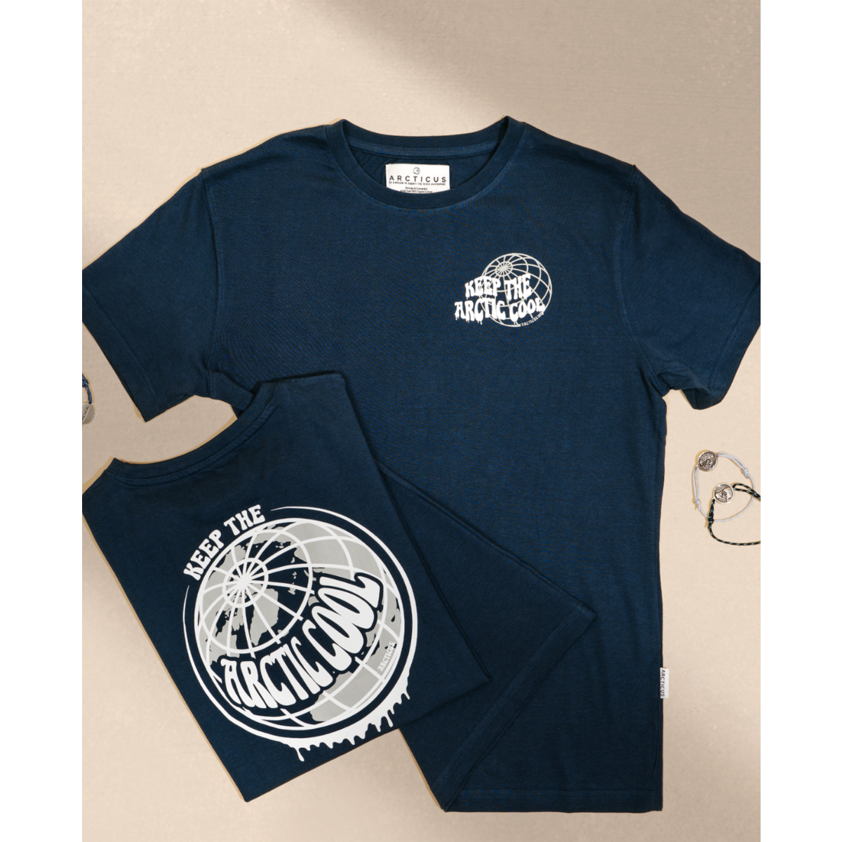 Koszulka Keep it Cool — niebieska — prezent unisex