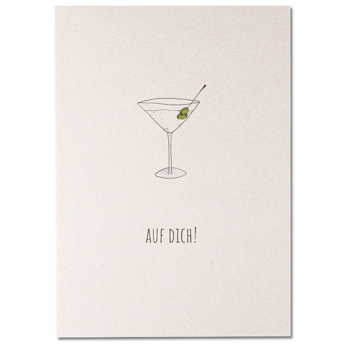 Hier is voor jou martini