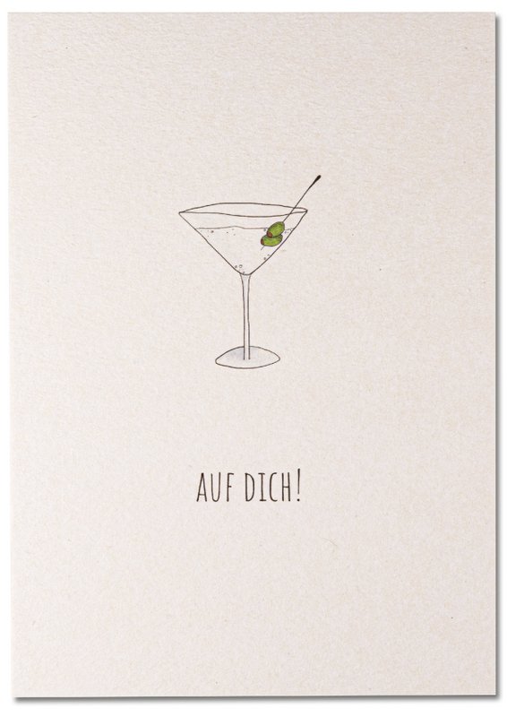 Hier is voor jou martini