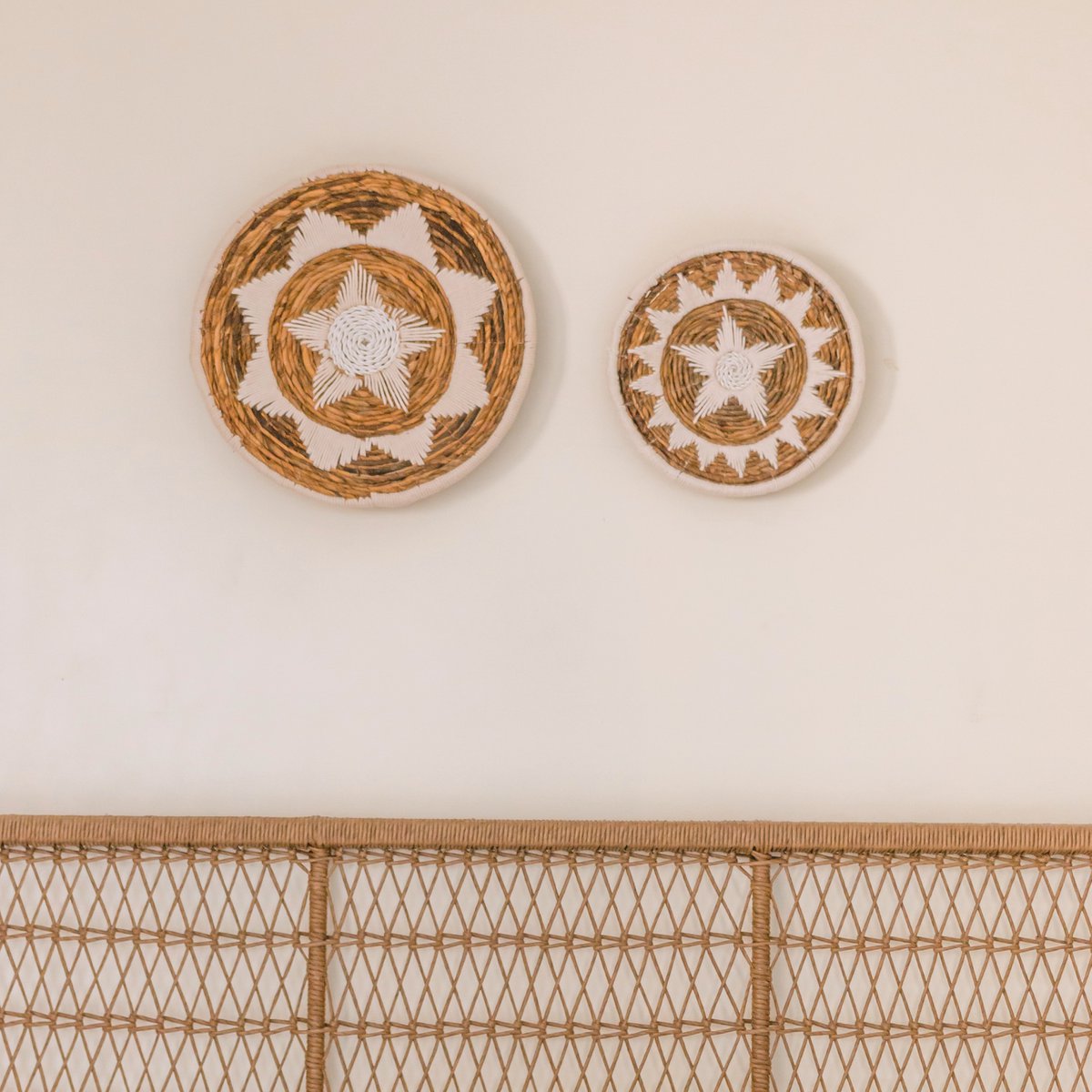 Decoración de pared | Cesta de pared | Cuenco Decorativo GUMA de Fibra de Plátano (2 tamaños)