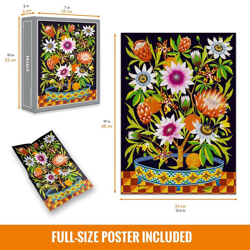 Petals Jigsaw Puzzle (500 pieces)